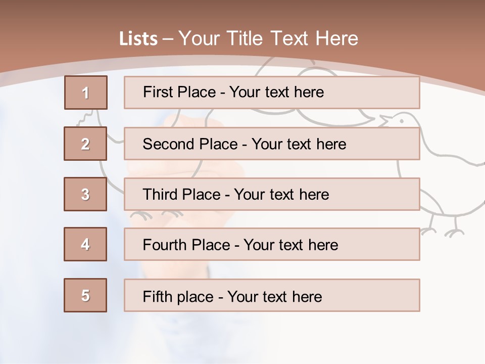 White Speak Marketing PowerPoint Template