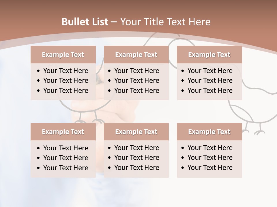 White Speak Marketing PowerPoint Template