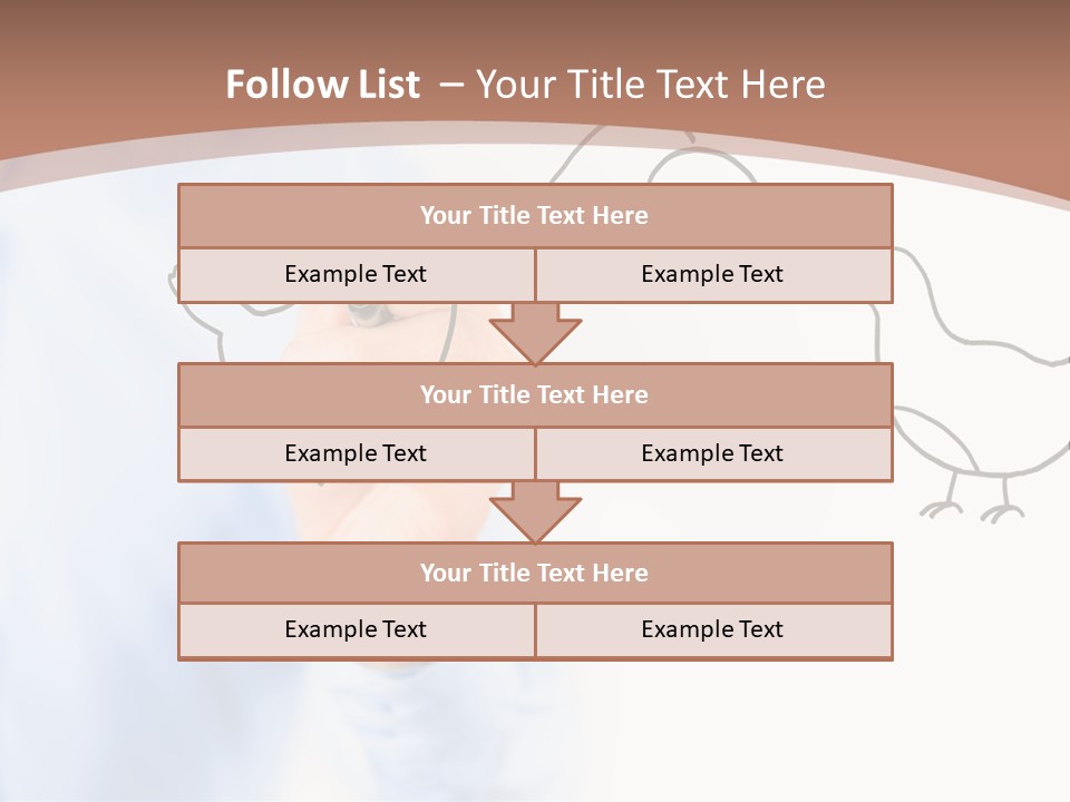 White Speak Marketing PowerPoint Template