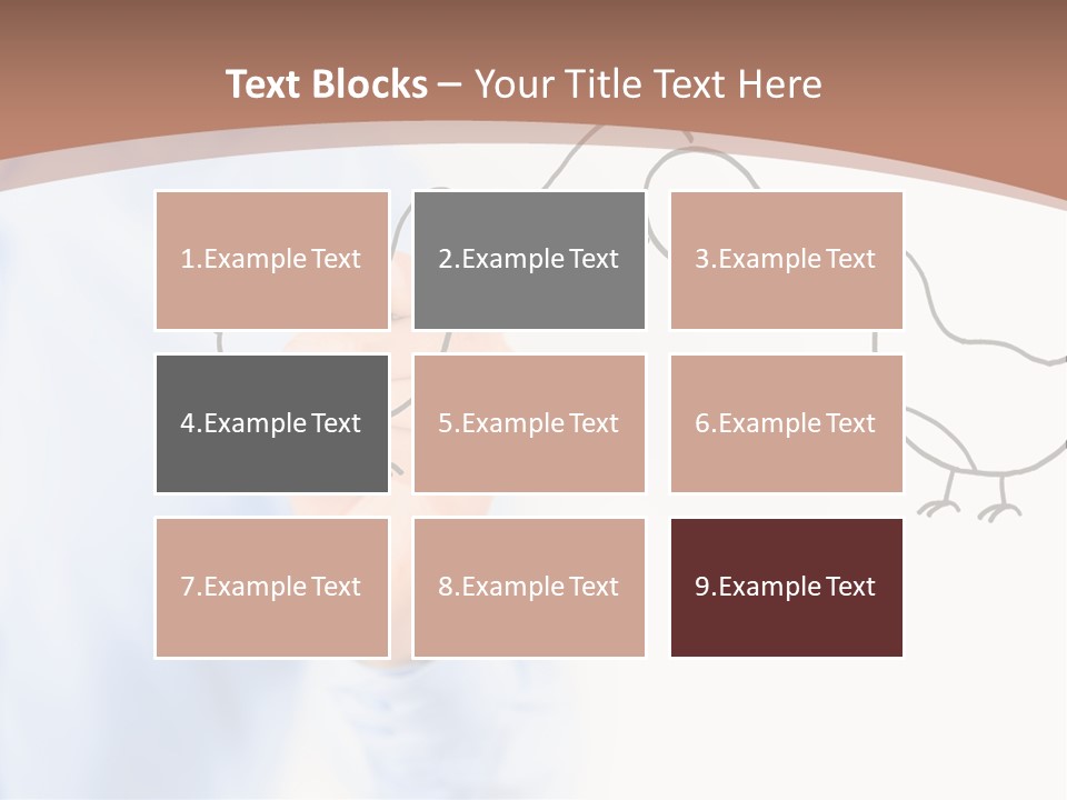 White Speak Marketing PowerPoint Template