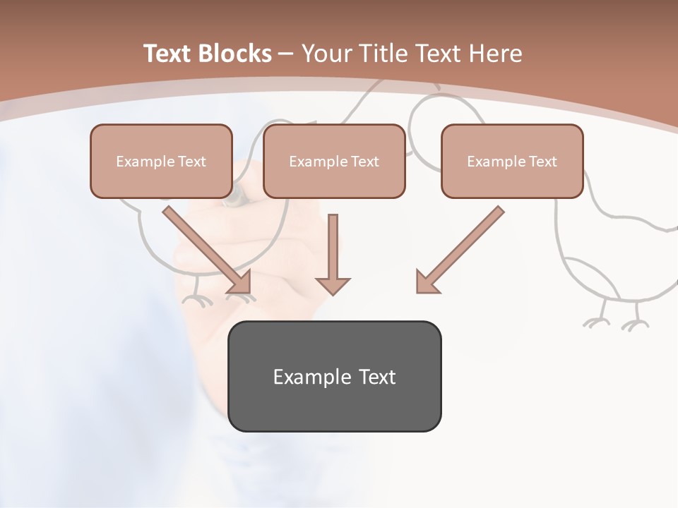 White Speak Marketing PowerPoint Template