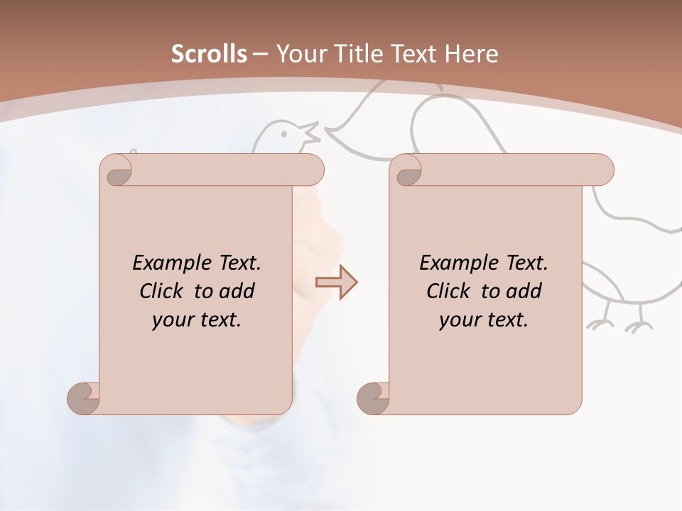 White Speak Marketing PowerPoint Template