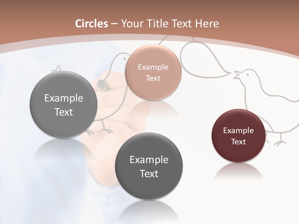 White Speak Marketing PowerPoint Template