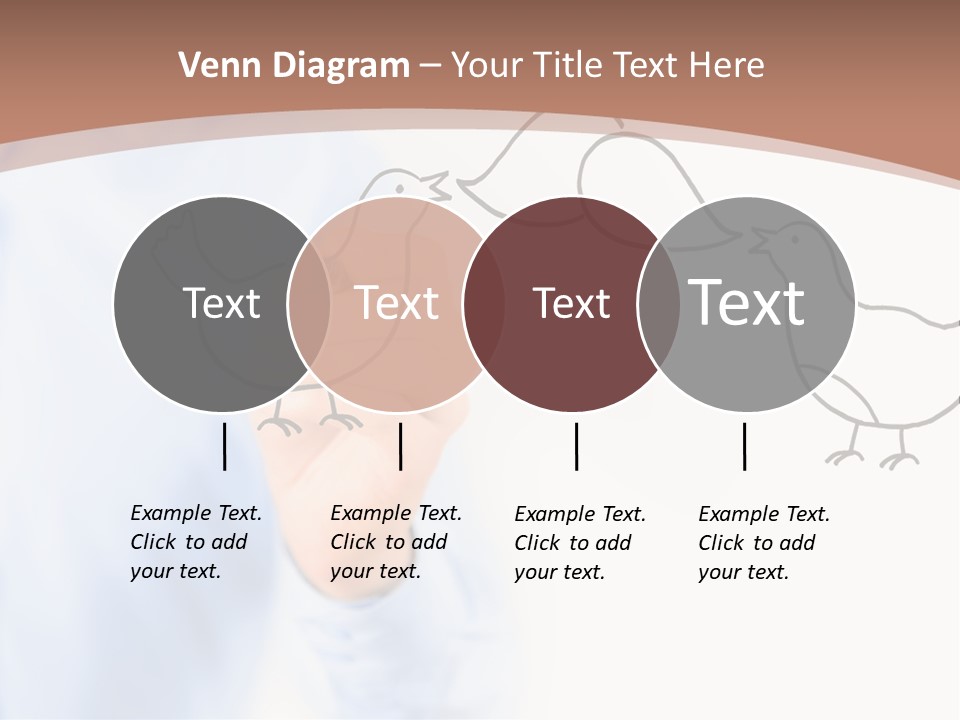 White Speak Marketing PowerPoint Template