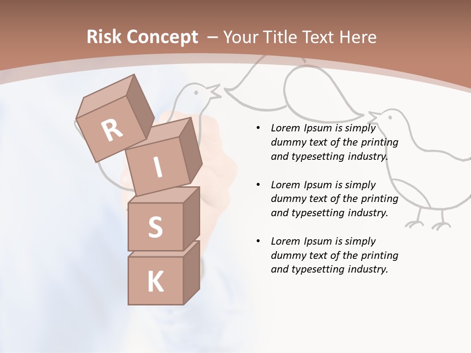 White Speak Marketing PowerPoint Template