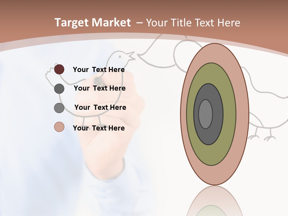 White Speak Marketing PowerPoint Template