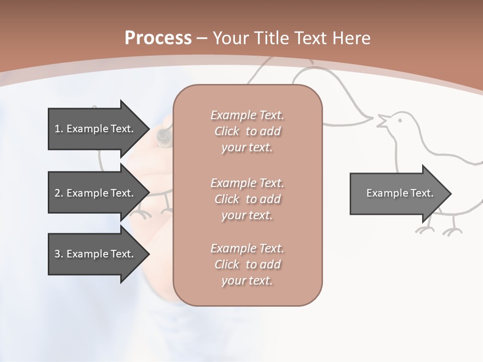 White Speak Marketing PowerPoint Template
