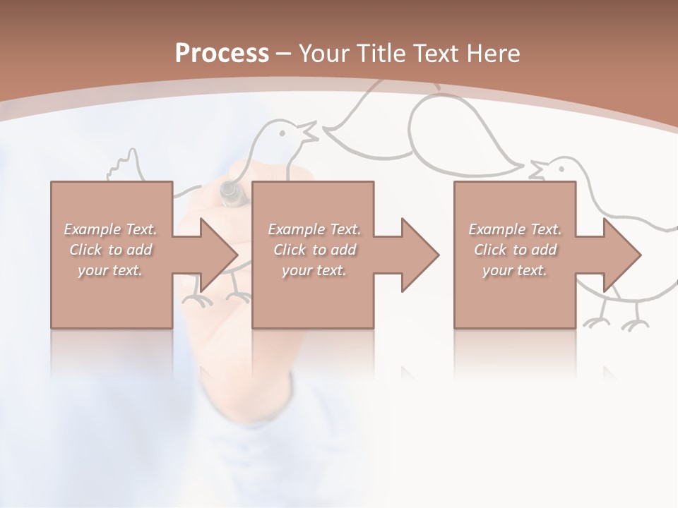 White Speak Marketing PowerPoint Template