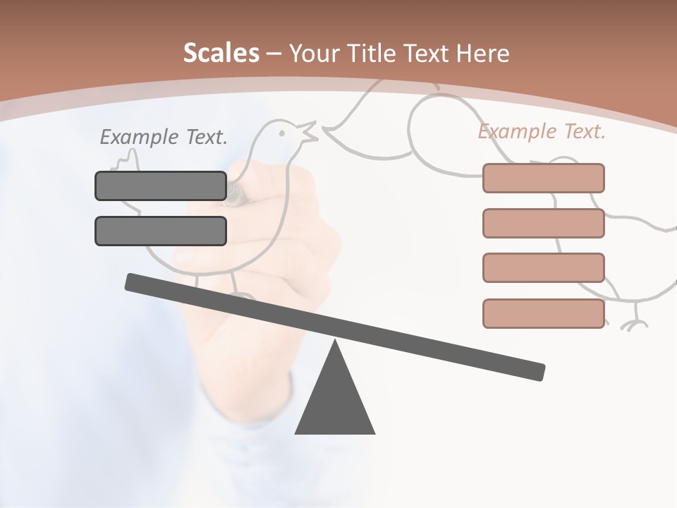 White Speak Marketing PowerPoint Template
