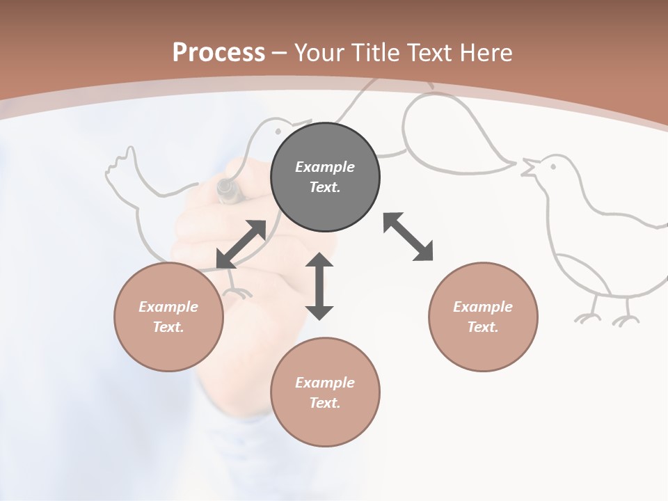 White Speak Marketing PowerPoint Template