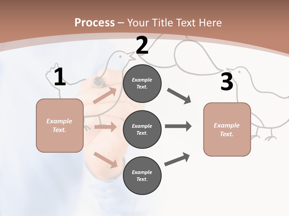 White Speak Marketing PowerPoint Template