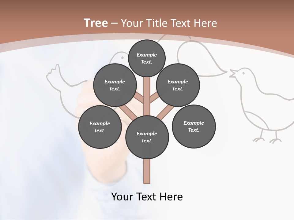 White Speak Marketing PowerPoint Template