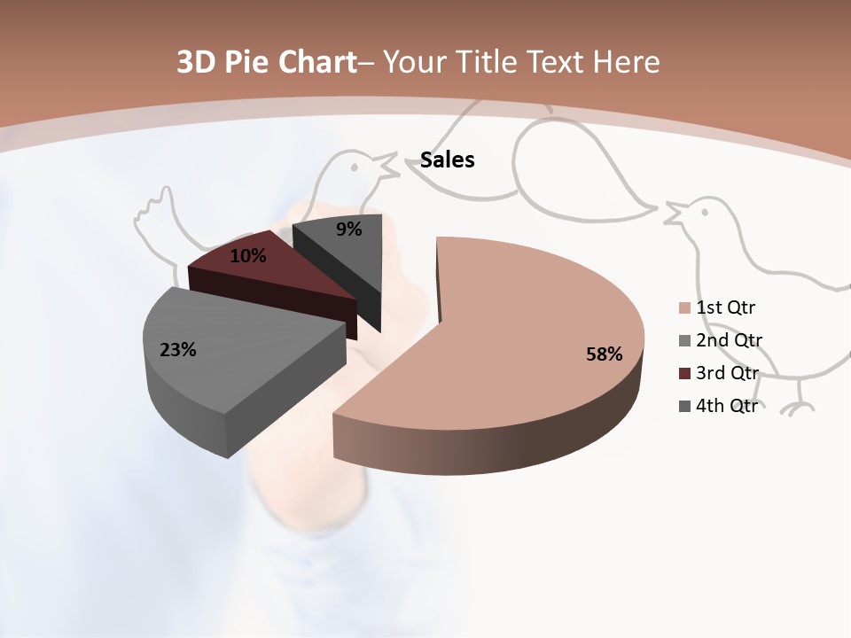 White Speak Marketing PowerPoint Template