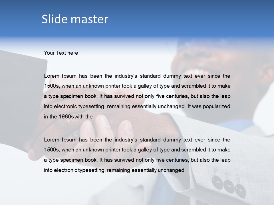 Concept Friendship Isolated PowerPoint Template