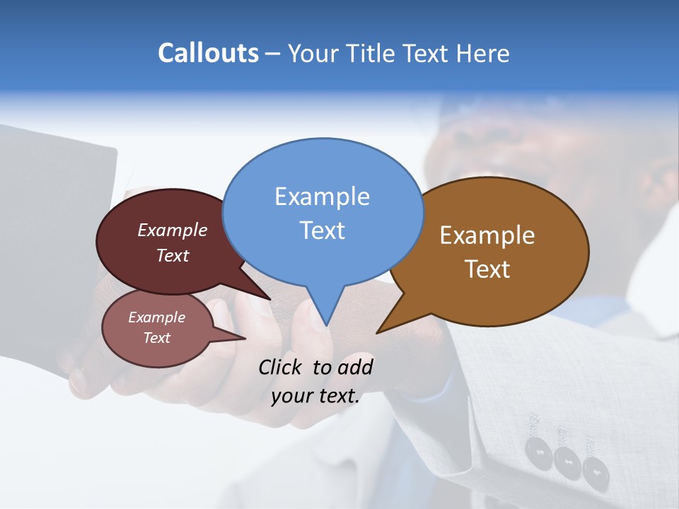 Concept Friendship Isolated PowerPoint Template