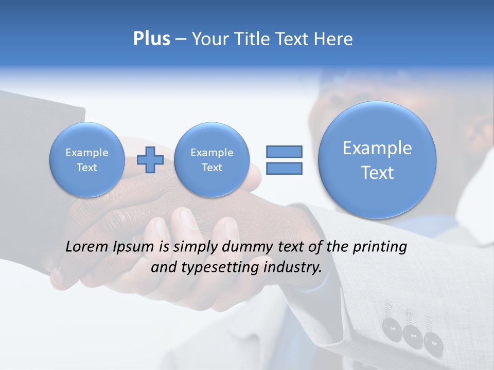 Concept Friendship Isolated PowerPoint Template