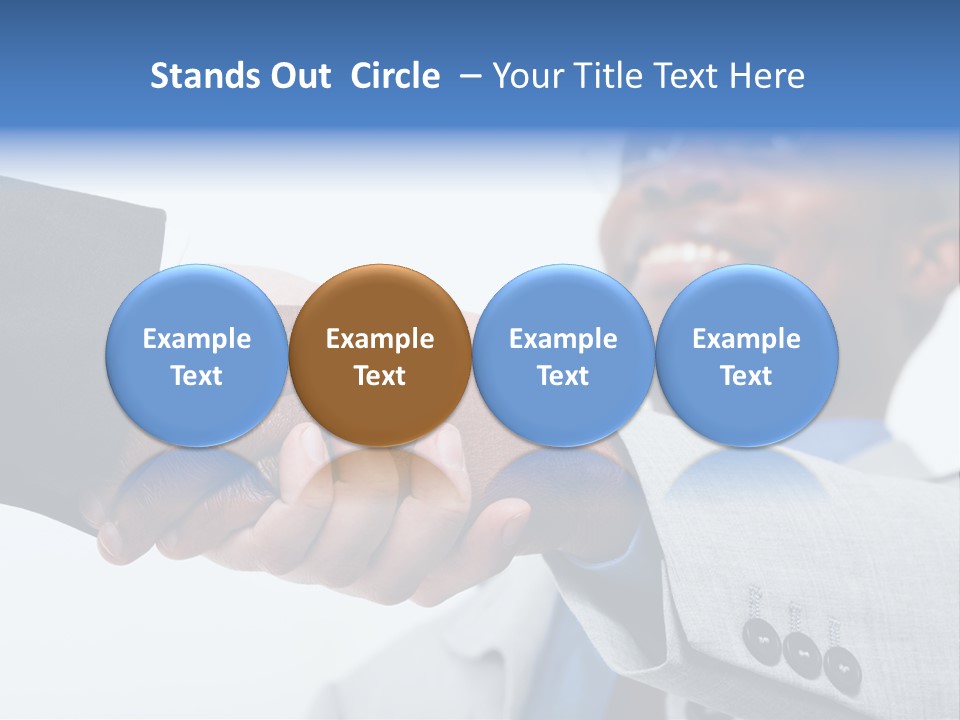 Concept Friendship Isolated PowerPoint Template