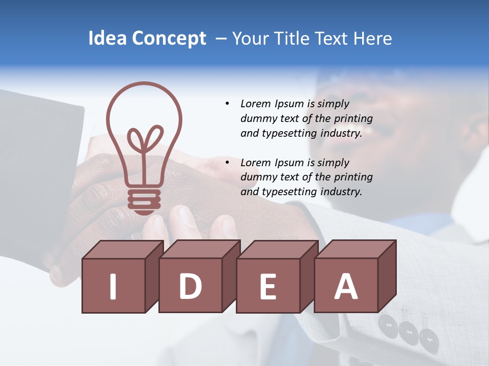 Concept Friendship Isolated PowerPoint Template