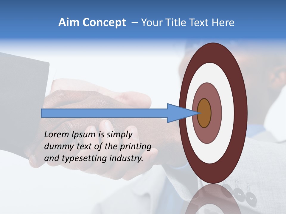 Concept Friendship Isolated PowerPoint Template