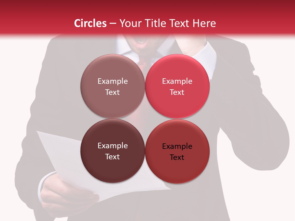 Bad Businessman Finance PowerPoint Template