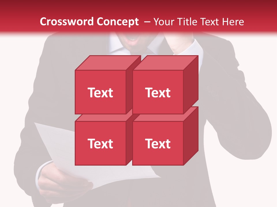 Bad Businessman Finance PowerPoint Template