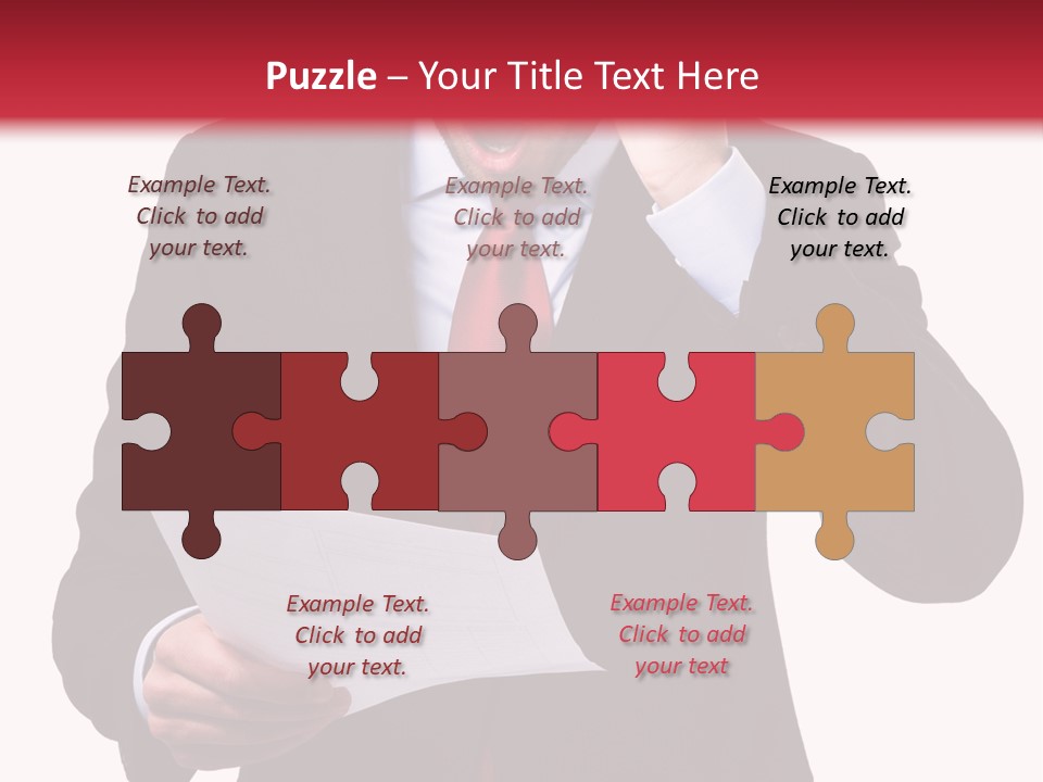 Bad Businessman Finance PowerPoint Template