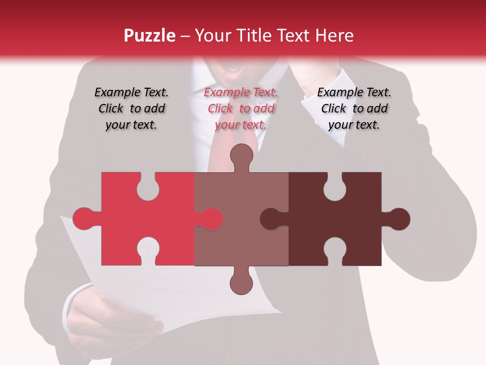 Bad Businessman Finance PowerPoint Template