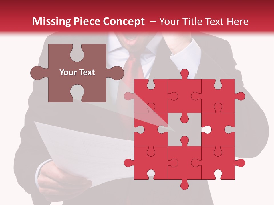 Bad Businessman Finance PowerPoint Template