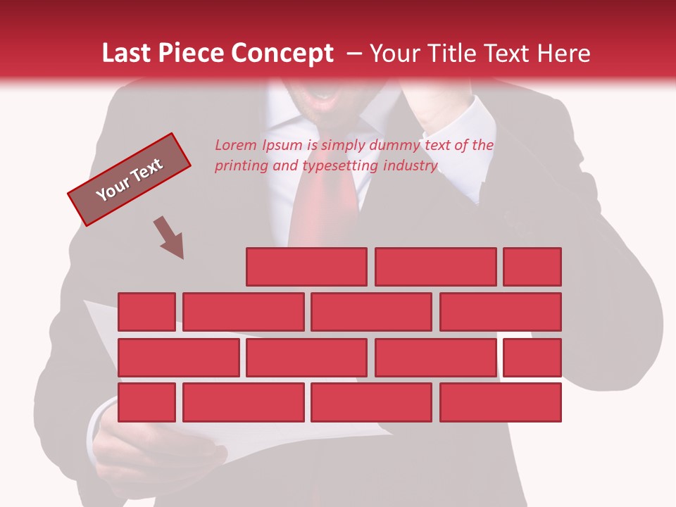 Bad Businessman Finance PowerPoint Template