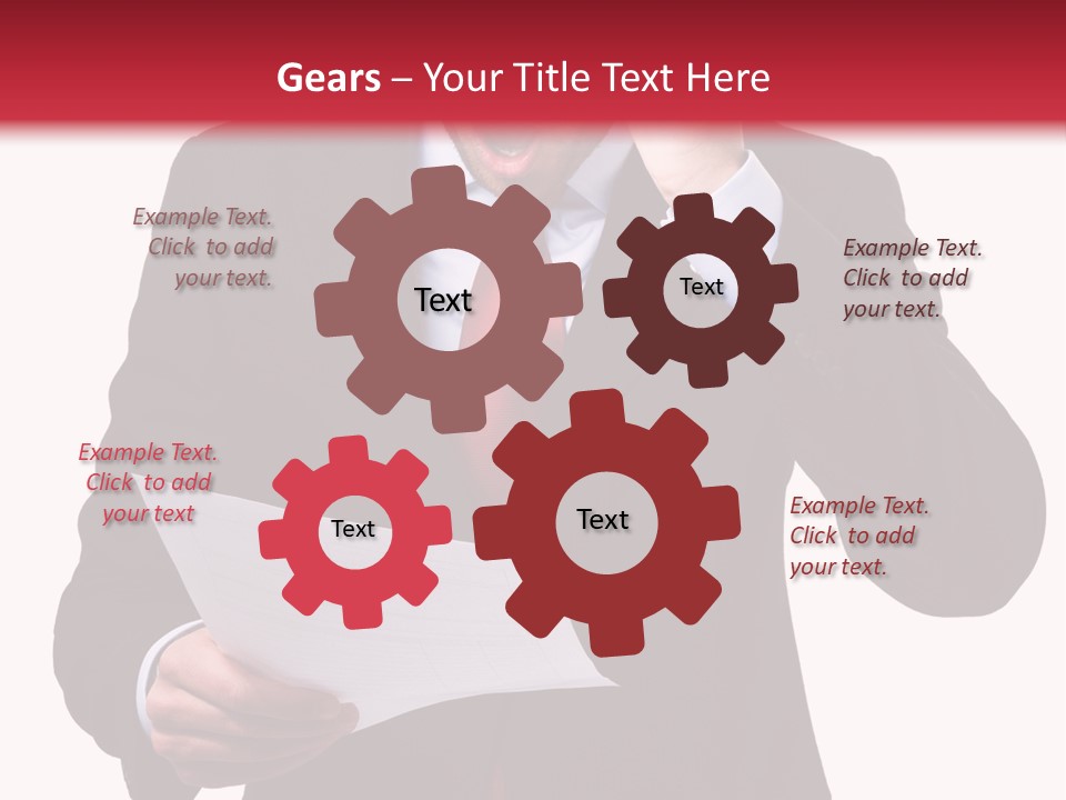 Bad Businessman Finance PowerPoint Template