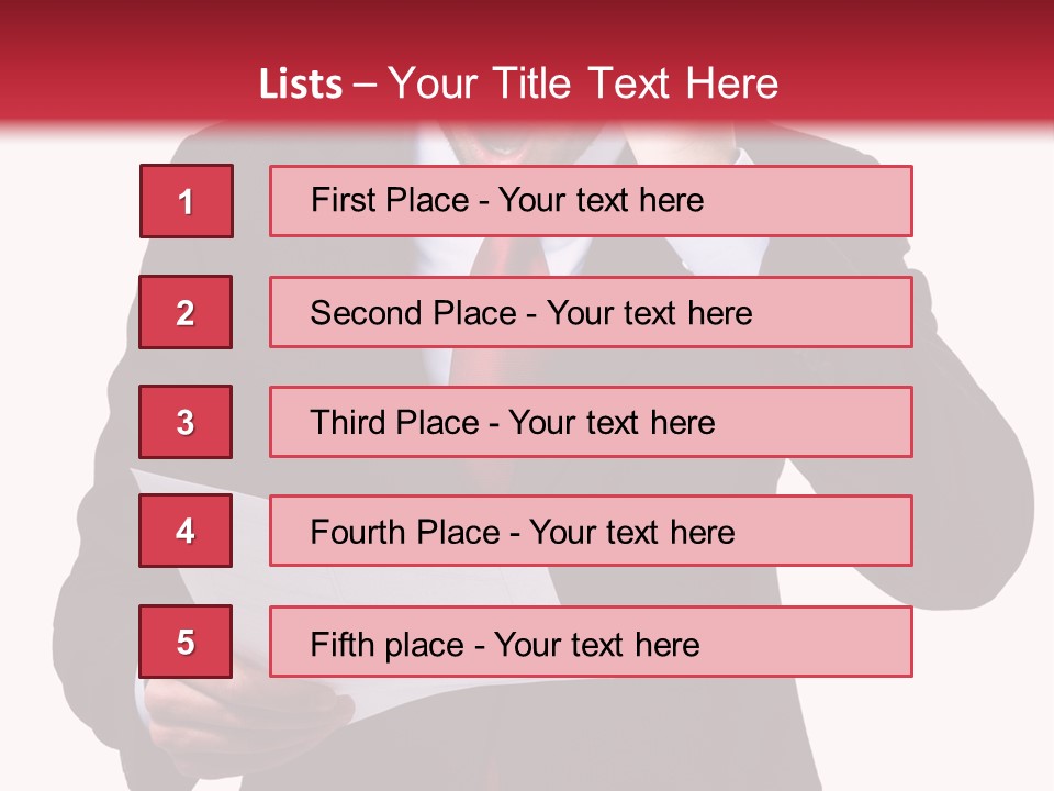 Bad Businessman Finance PowerPoint Template