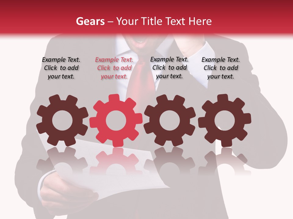 Bad Businessman Finance PowerPoint Template