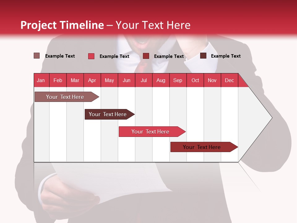Bad Businessman Finance PowerPoint Template