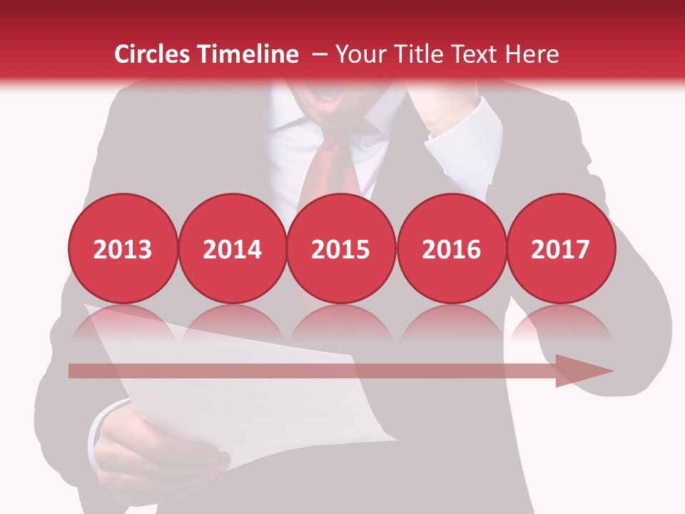 Bad Businessman Finance PowerPoint Template