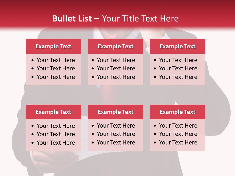 Bad Businessman Finance PowerPoint Template