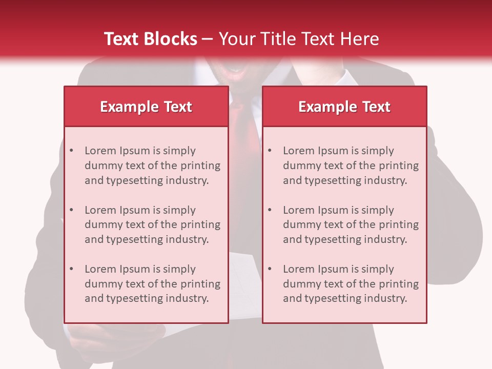 Bad Businessman Finance PowerPoint Template
