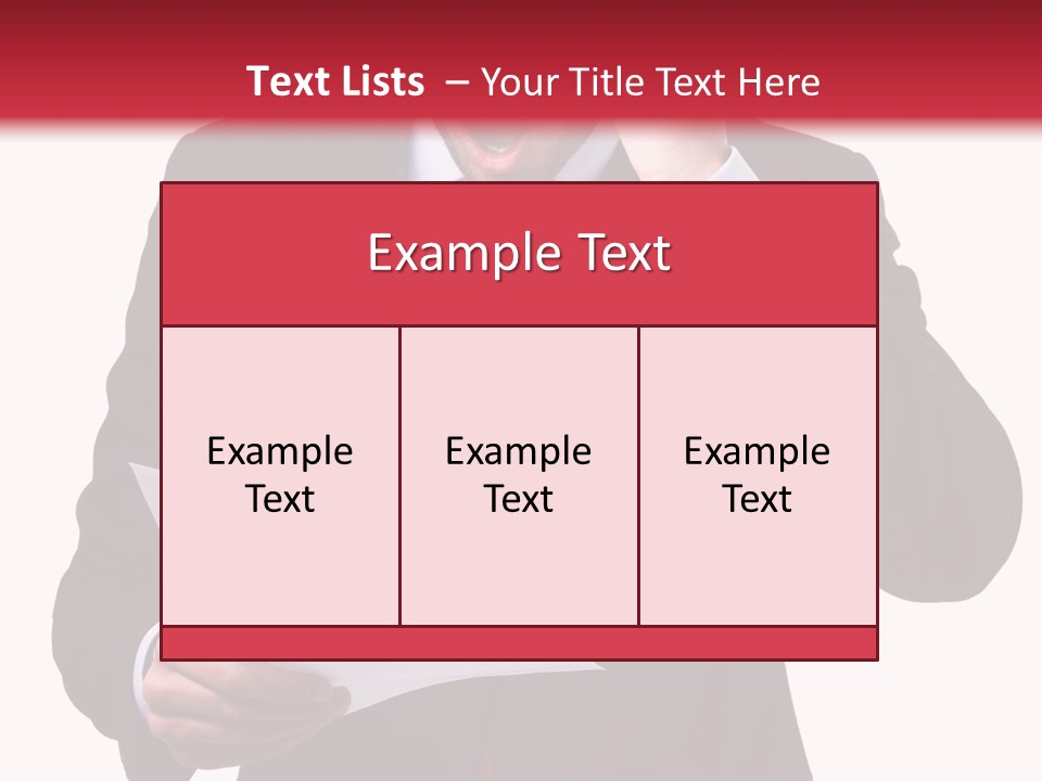 Bad Businessman Finance PowerPoint Template
