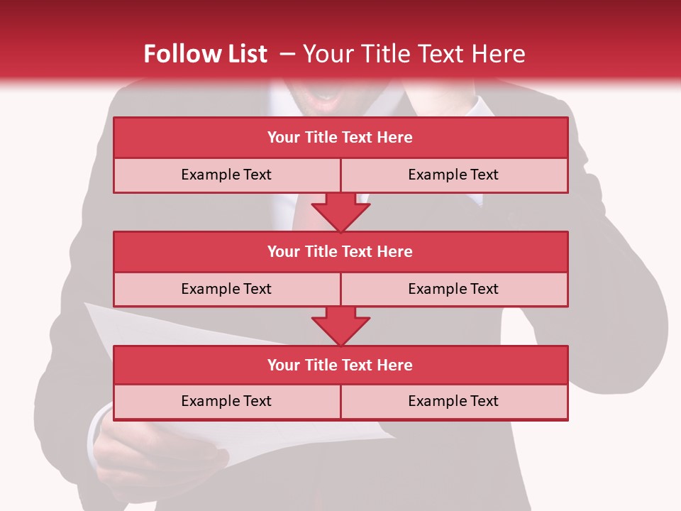 Bad Businessman Finance PowerPoint Template