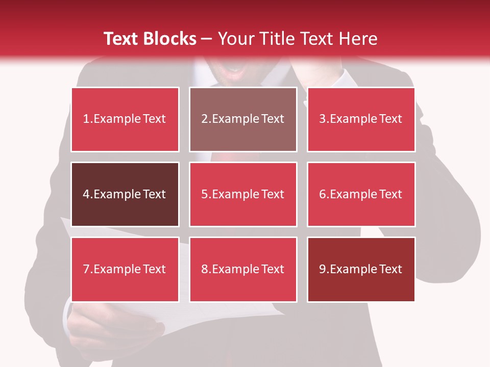 Bad Businessman Finance PowerPoint Template