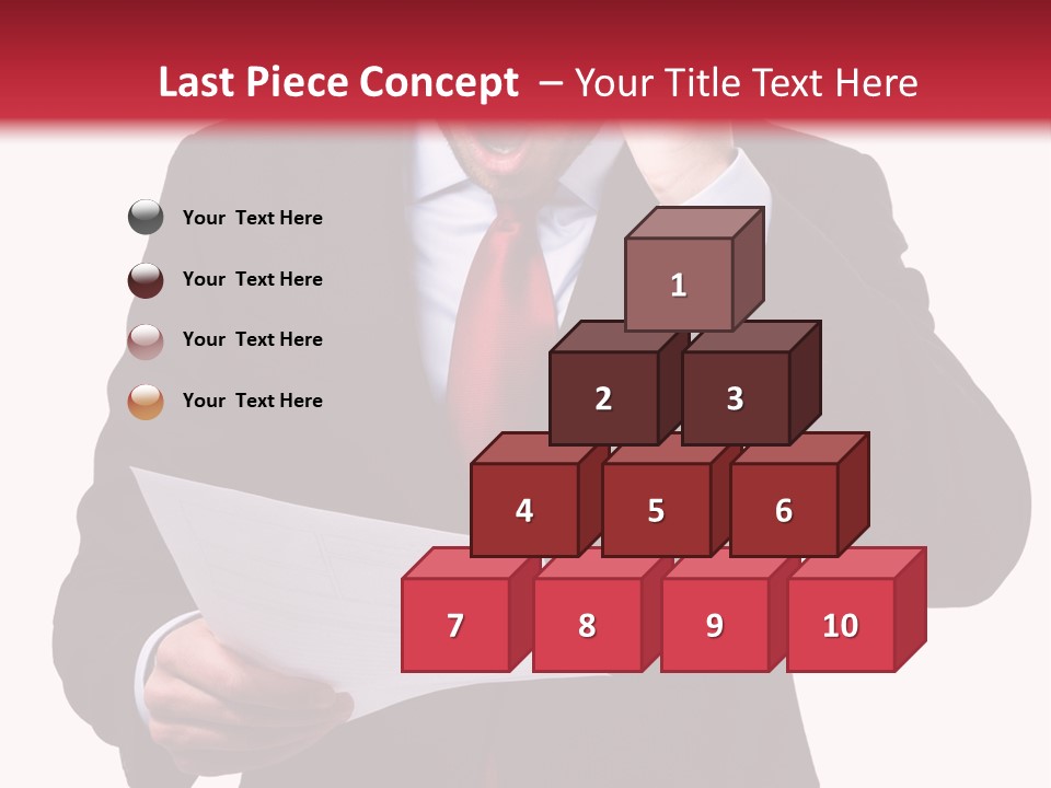 Bad Businessman Finance PowerPoint Template