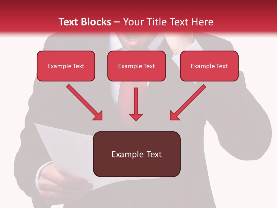 Bad Businessman Finance PowerPoint Template