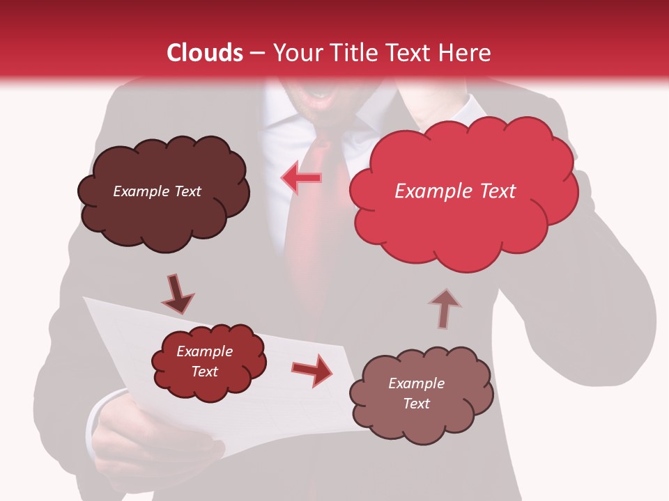 Bad Businessman Finance PowerPoint Template