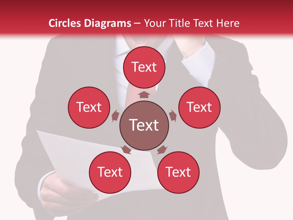 Bad Businessman Finance PowerPoint Template