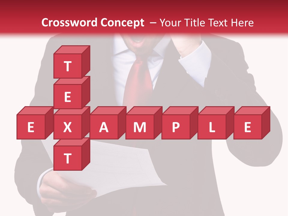 Bad Businessman Finance PowerPoint Template