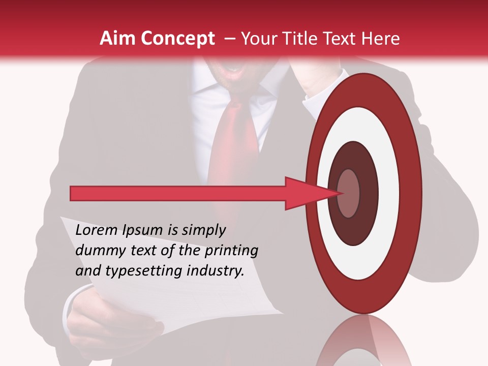 Bad Businessman Finance PowerPoint Template