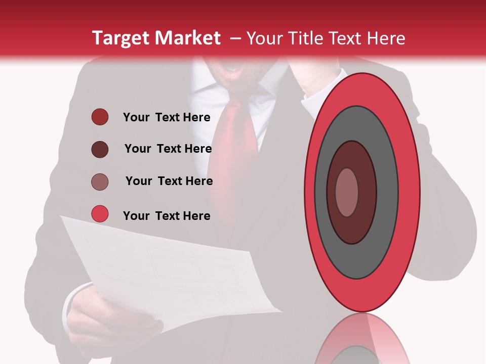 Bad Businessman Finance PowerPoint Template