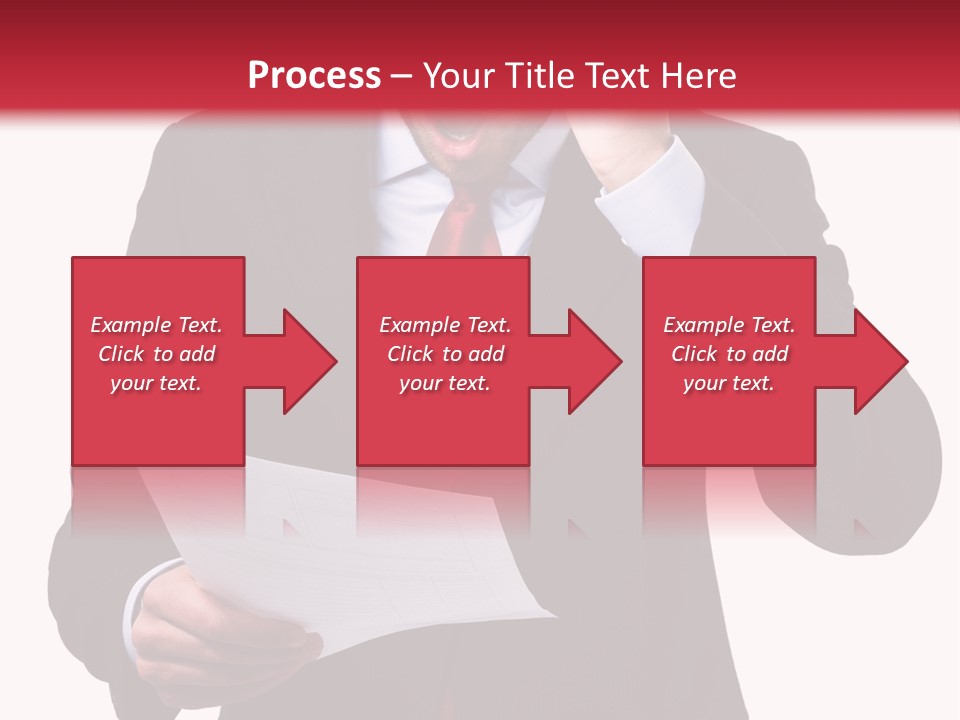 Bad Businessman Finance PowerPoint Template
