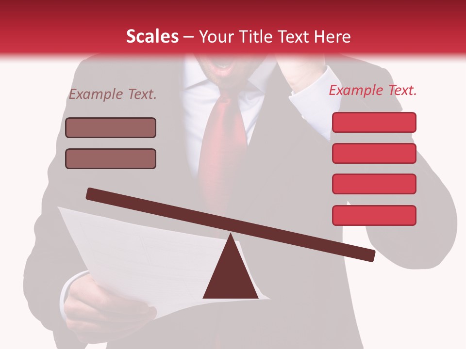 Bad Businessman Finance PowerPoint Template