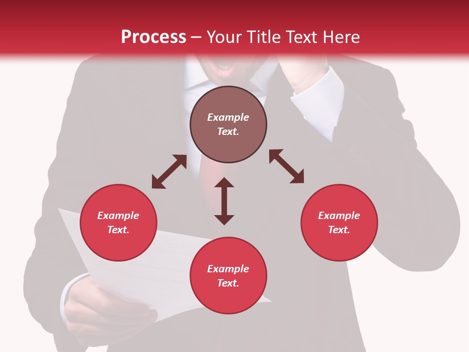 Bad Businessman Finance PowerPoint Template