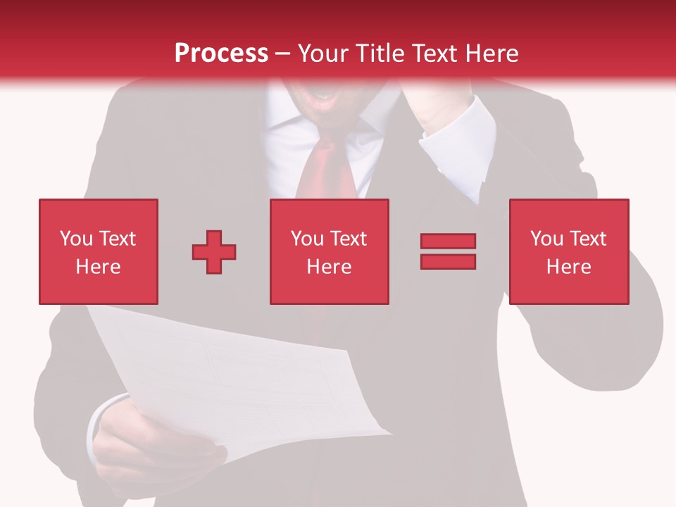 Bad Businessman Finance PowerPoint Template